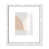 White Wood Framed Paper selected