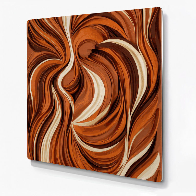 Abstrait art figuratif 6 pièces, H 12 po x l 12 po