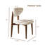 71" Mid Century Dining Table Set With 6 Dining Chairs, Retangular Kitchen Table With Sintered Stone Table Top