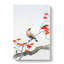 Bird upon a Maple Tree by Ohara Koson - Wrapped Canvas-55313352
