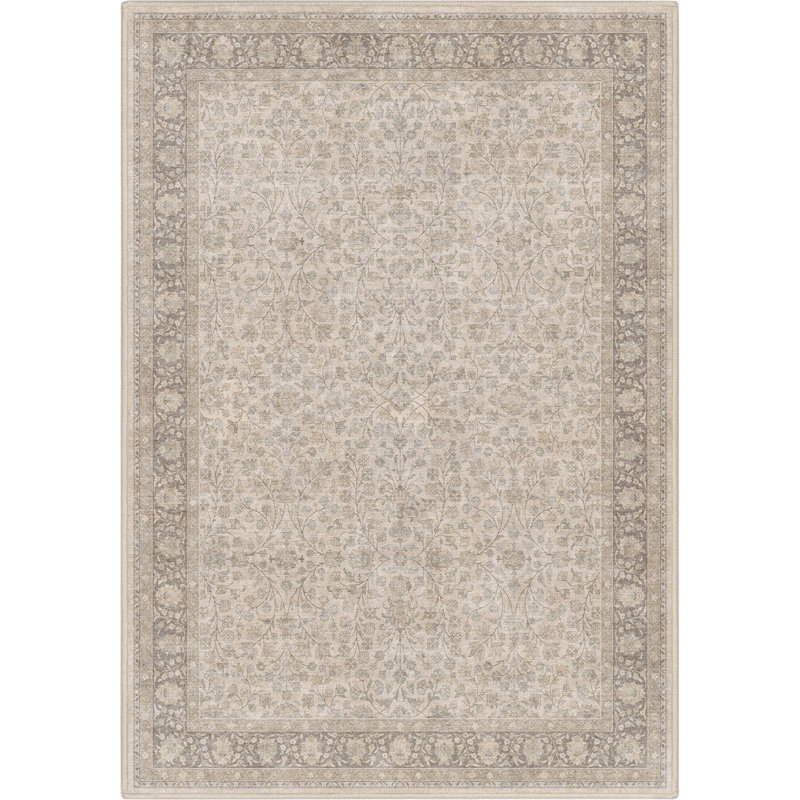 Espy Madrid Vintage Oriental Area Rug, Rectangle 3'11" x 5'3"