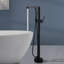 Topcraft Single Handle Floor Mounted Freestanding Tub Faucet with Handheld Shower-73021206