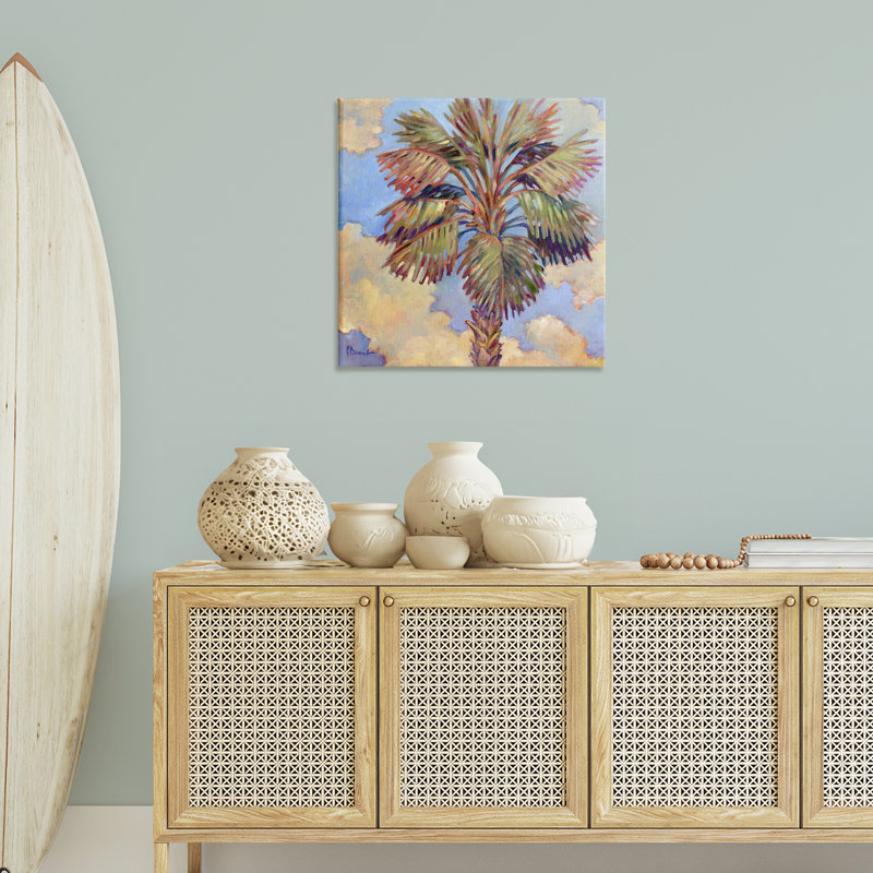  Art mural sur toile Santa Rosa Palm par Paul Brent, H 30 po x l 30 po