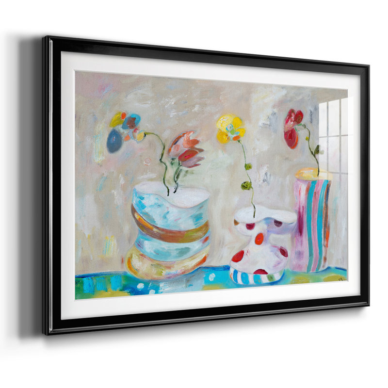 «Play Time», impression encadrée sur papier, Noir, H 15 po x l 21 po x P 1,5 po