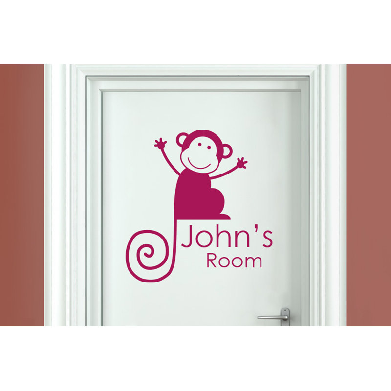 Animals Wall Decal, Violet