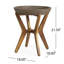 Table d'appoint avec plateau