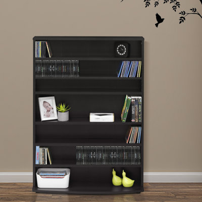 Lansing 7-Tier Multimedia Wall Mounted Storage