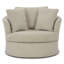 Fauteuil demi-tonneau pivotant de 49 po Ventura-29571946