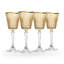 Cristine Gold Rim White Wine Glass, Set Of 4-256096568