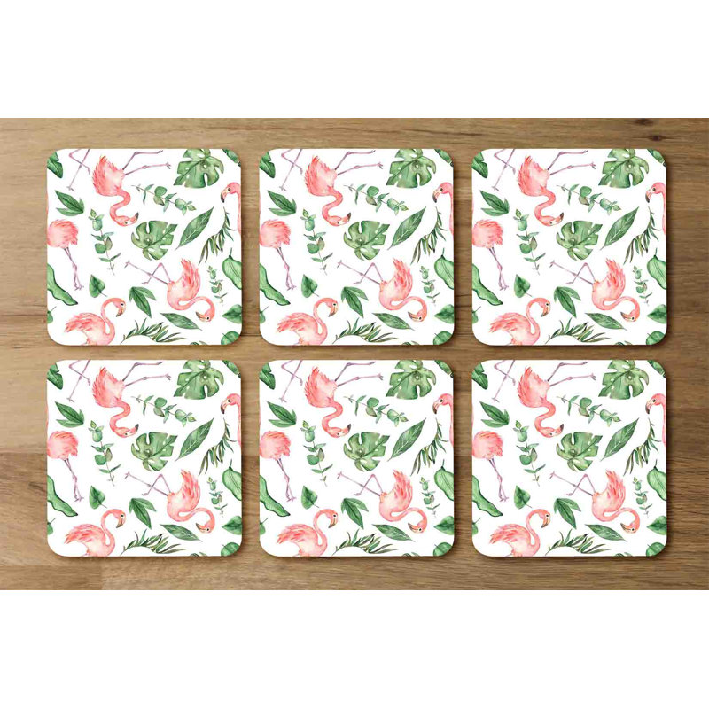 Hagarville Square 6 Piece Coaster Set