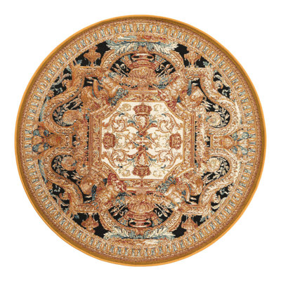Indoor/Outdoor Traditional Area Rug