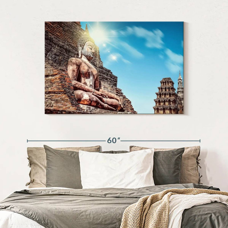 Adella Magnificent Buddha, 32" H x 48" W