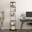 Bibliothèque sur pied rotative à 6 niveaux-918155948-918155949