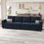 Canapé-lit modulaire en velours-350947570