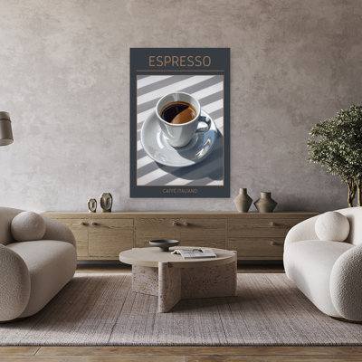 Espresso Morning Light Contemporary Wall Art