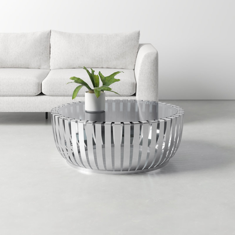 Rush Glass Top Coffee Table