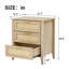 55.1cm W Solid Wood Bedside Table