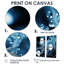 «Blue Snowflake Holiday III» - art mural traditionnel-1077045696-1077045722-1077045723
