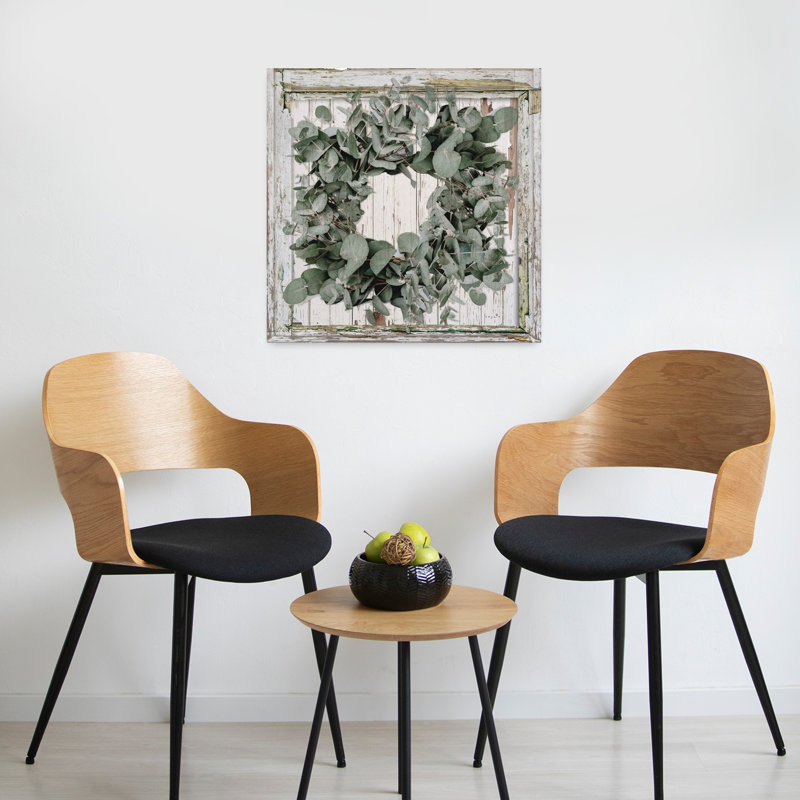 Été de sauge, art contemporain rustique, H 24 po x l 24 po