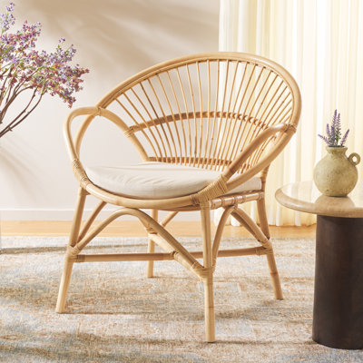 Chaise d'appoint avec coussin Betsab