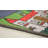 Stimpson Tufted Gray/Green/Red Area Rug-1552392907