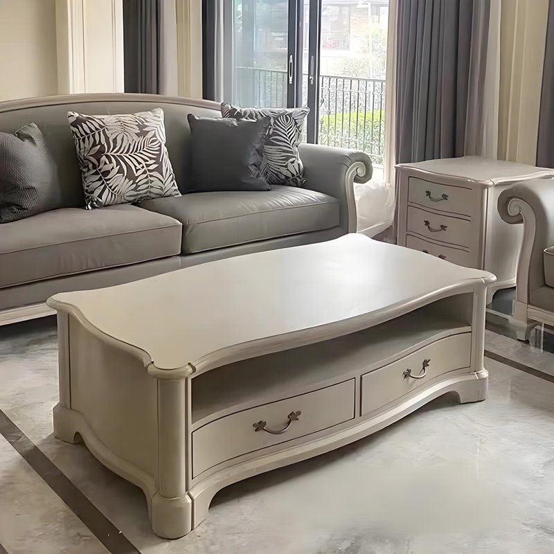 Table basse luxueuse de style américain