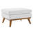 Engage Upholstered Fabric Ottoman