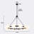 Chupp 12 - Light Chandelier Bubble Chandelier Lighting Black Wagon Wheel Chandelier Light Fixture