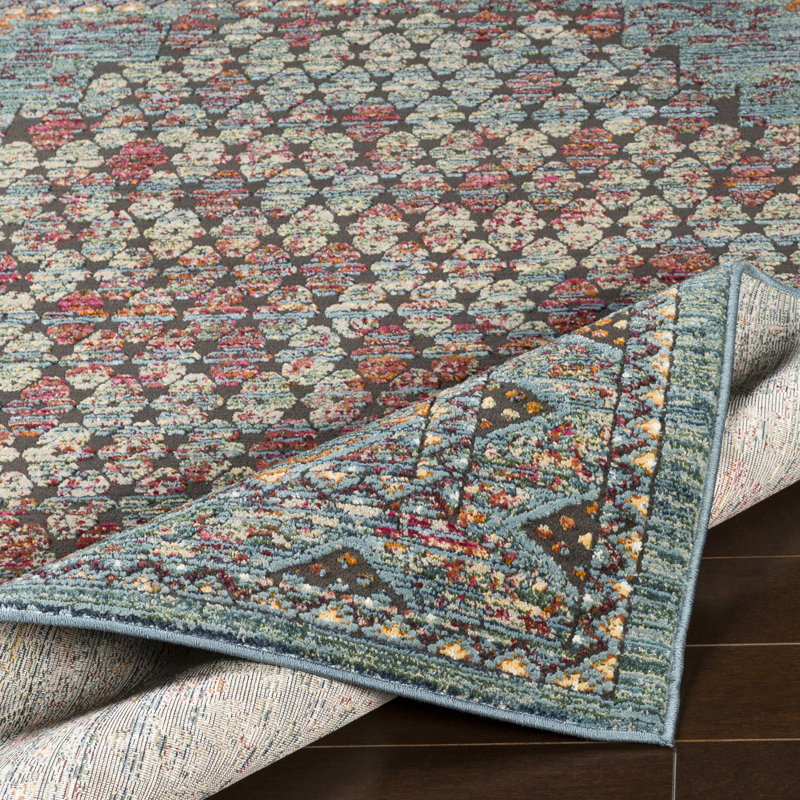 Amann Indoor Rug, Rectangle 2' x 3'