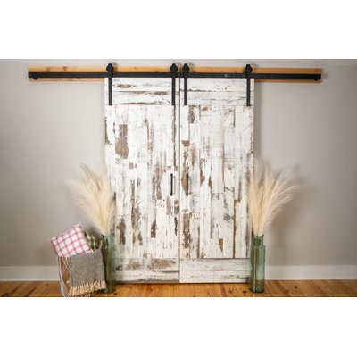 Reclaimed Whitewashed Wall Planks