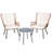 2 - Person High Backrest Wicker Patio Set with Cushions-2041548996