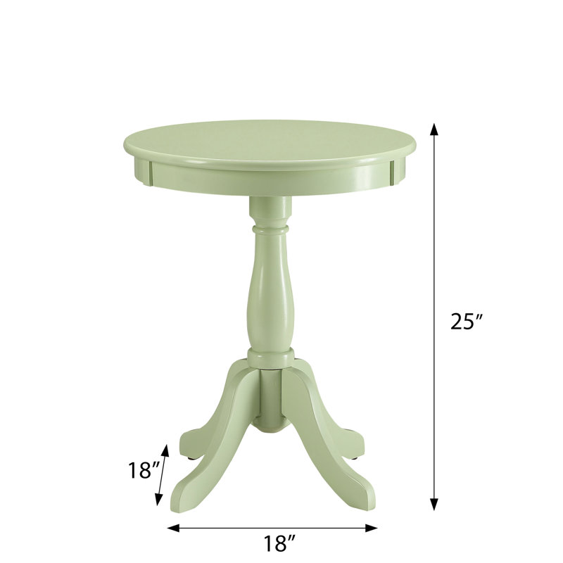Table d'appoint avec base - convient aux petits espaces de vie Le soutien traditionnel de l'écurie rehausse le style de la maison