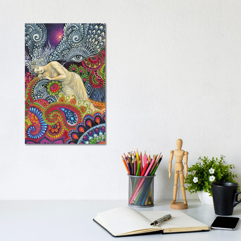 Theia: The Goddess Of Sight And Heavenly Light by Emily Balivet - Gallery-Wrapped Canvas Giclée on Canvas, Canvas