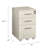 Medina Series 3-Drawer Mobile Vertical Filing Cabinet-105614184