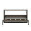 Lit escamotable simple avec lumière DEL, convertible en armoire-1357883751