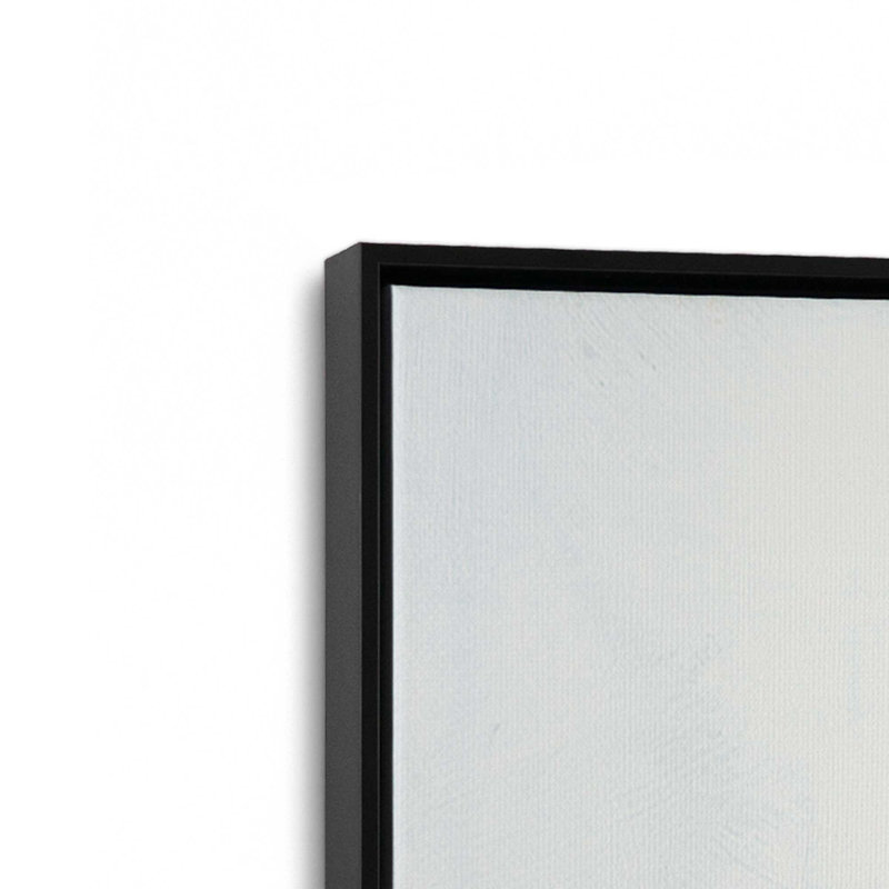 «Gentle Aqua Ocean II», H 12,75 po x l 12,75 po, Noir satiné