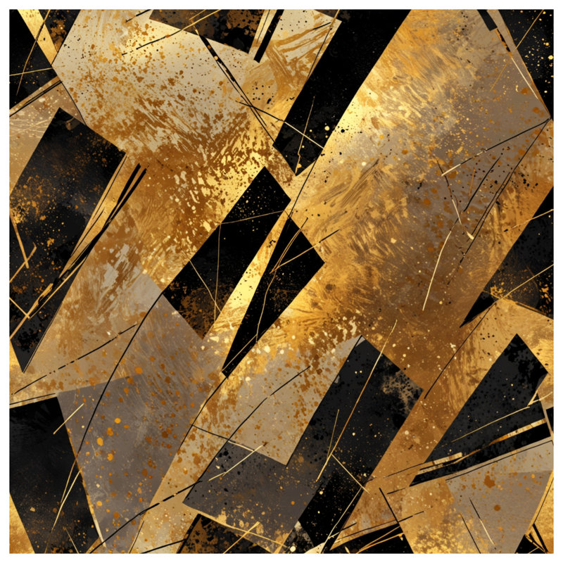 Geometric Shapes Abstract Comforter, Twin Extra Long