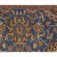 Hand-Knotted High-Quality Blue and Gold Runner
