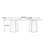 Ilektra Metal Base Dining Table-98471302