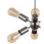 Luminaire grappe suspendu 6 lumières Bullins