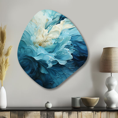Ciacci - Abstract Spirals Nebula Shape Asymmetric Metal Wall Art