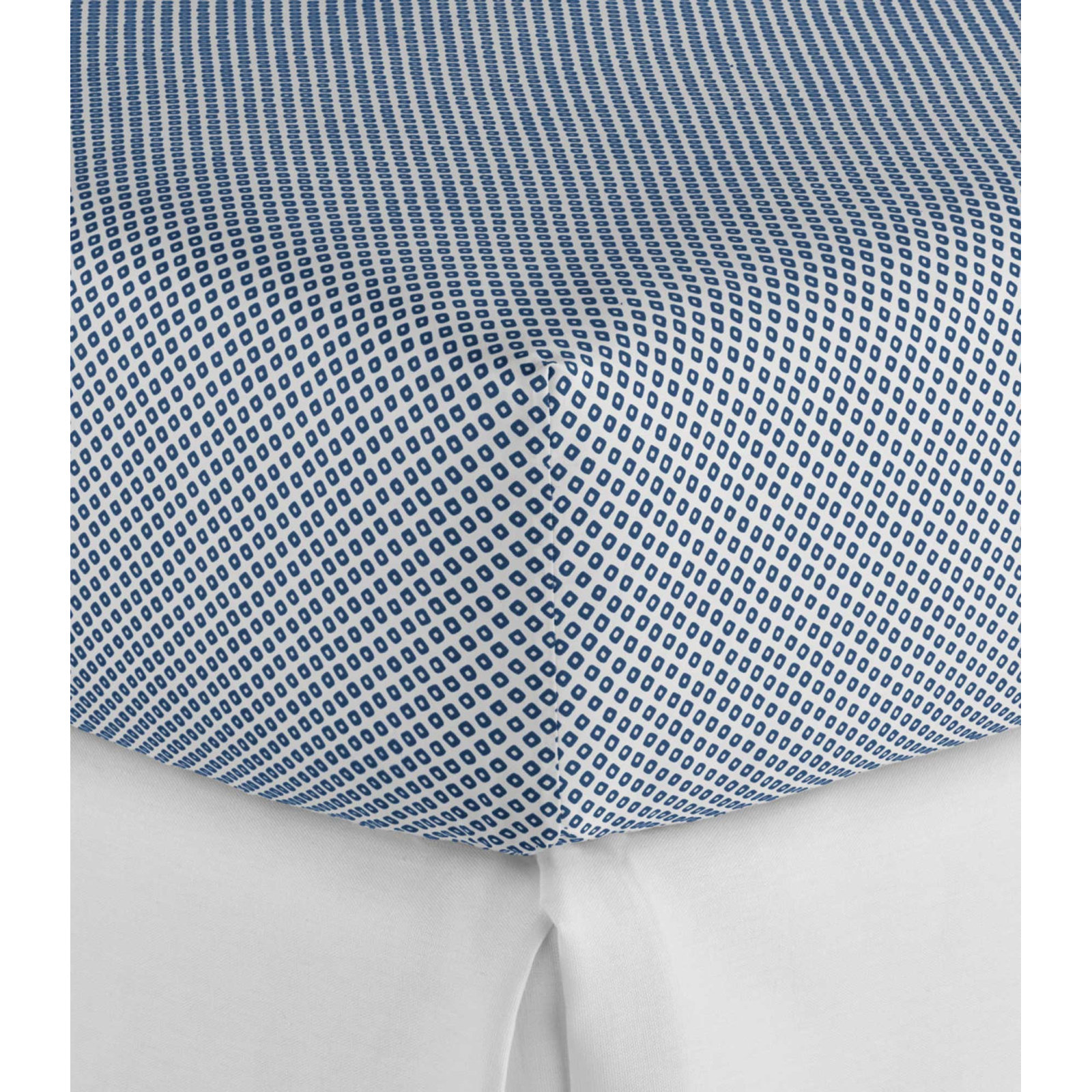 Emma Cotton Fitted Sheet, King, Blue