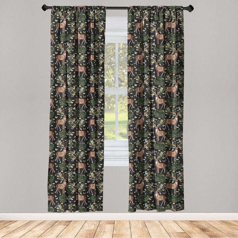 Britanie Semi Sheer Curtain Pair
