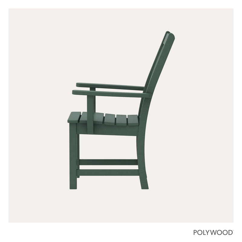 Chaise de salle à manger POLYWOOD, Vert