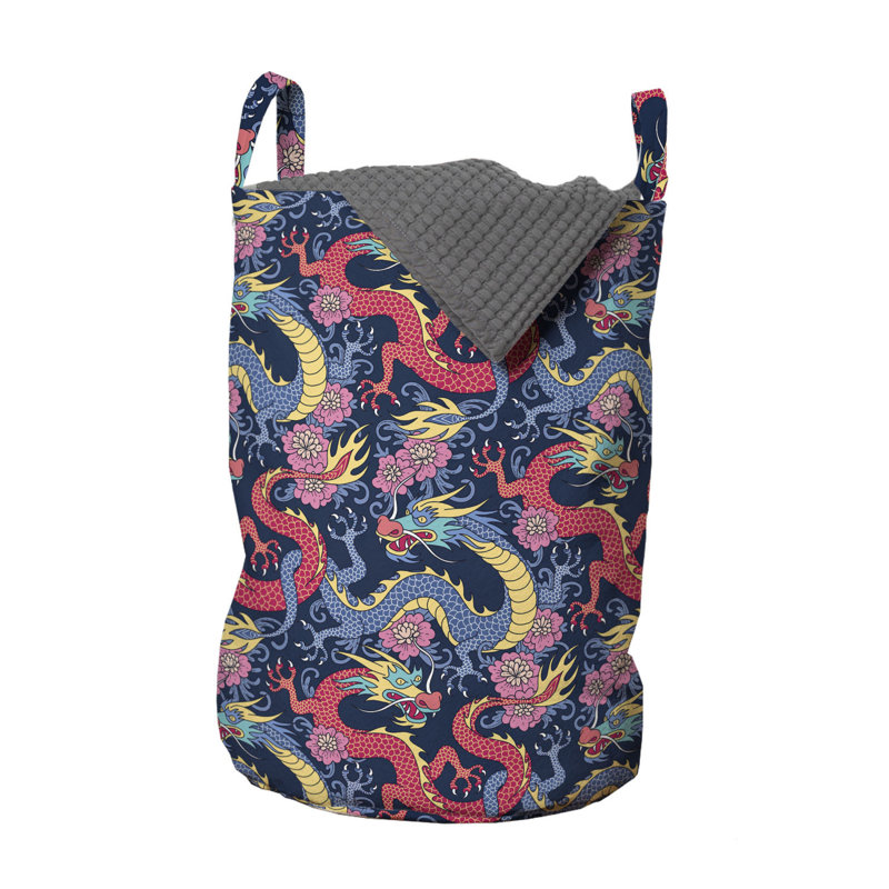 Fabric Laundry Bag with Handles