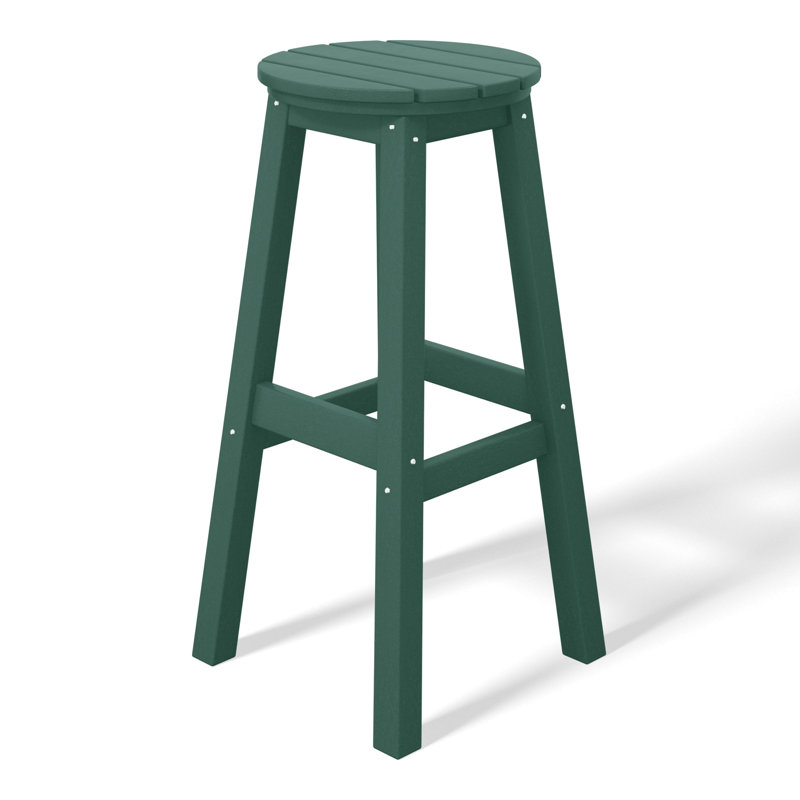 Tabouret d'extérieur Laguna, Vert foncé, 29"