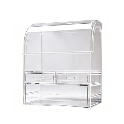 Acrylic Compartment Makeup Organiser