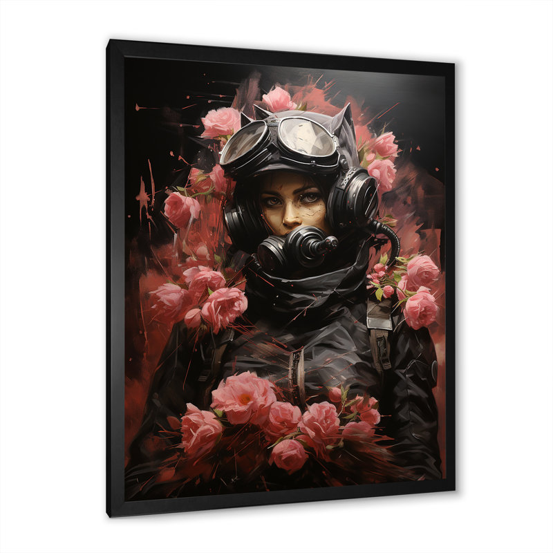 Art sur toile Feline, Cadre simple noir, H 20 po x l 12 po x P 1 po
