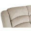 Microfibre transitionnelle avec support lombaire et cadre en mousse à 8 ressorts à arc en acier inoxydable - beige