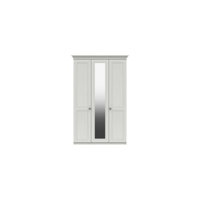 Wisbech 3 Door Manufactured Wood Wardrobe
